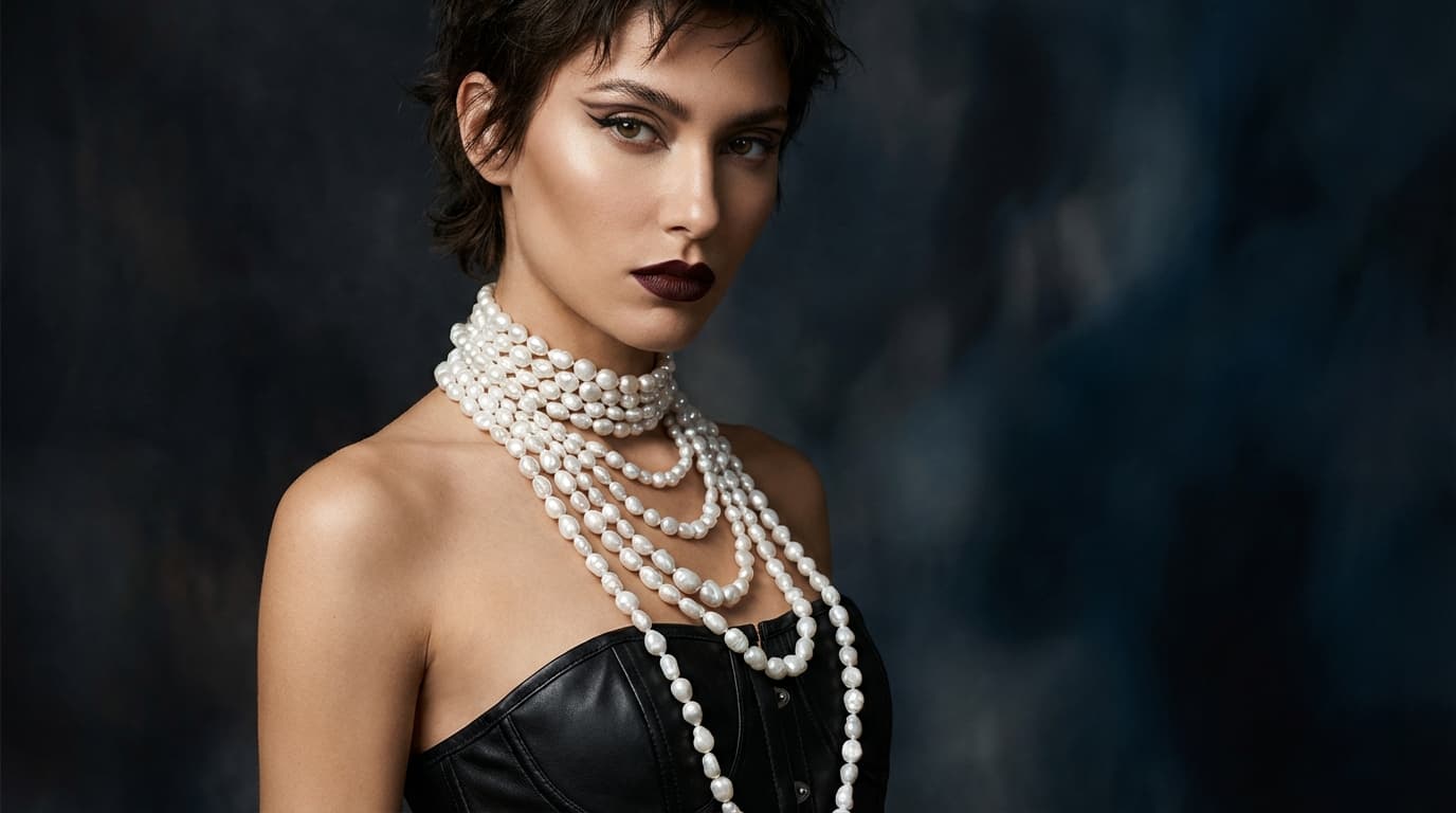 Cómo combinar collares de perlas: 5 fórmulas de estilo para modernizar el clásico