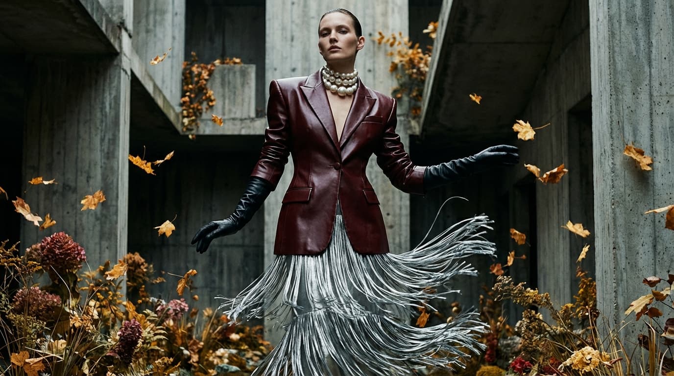 Tendencias Otoño-Invierno 2025-2026: Del Ladylike Maximalista al Nuevo Cuero