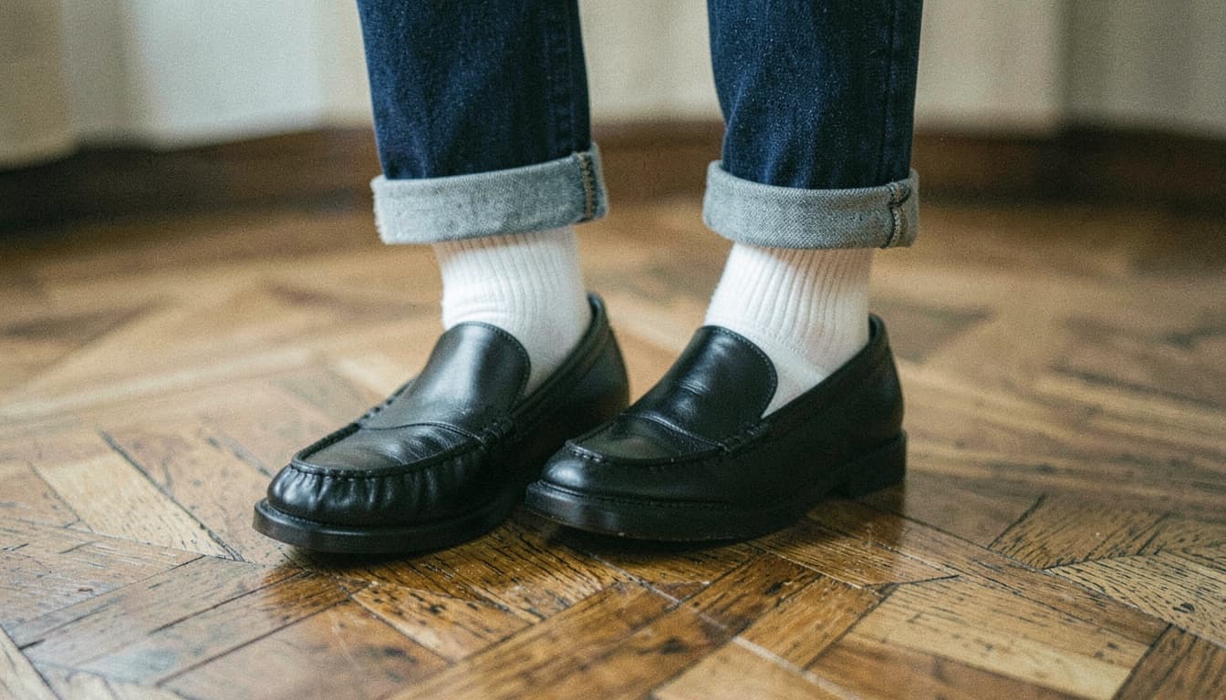 Cómo combinar mocasines (con calcetines incluidos)